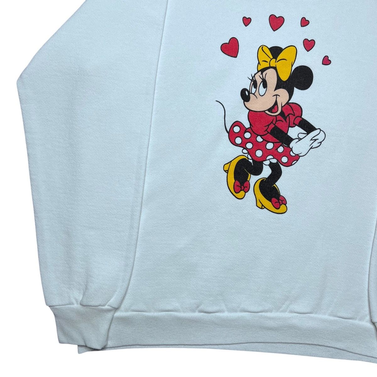 Disney Vtg 1980s Minnie Mouse Disney Character Fashions Sweatshirt Size US XL / EU 56 / 4 - 17 Thumbnail