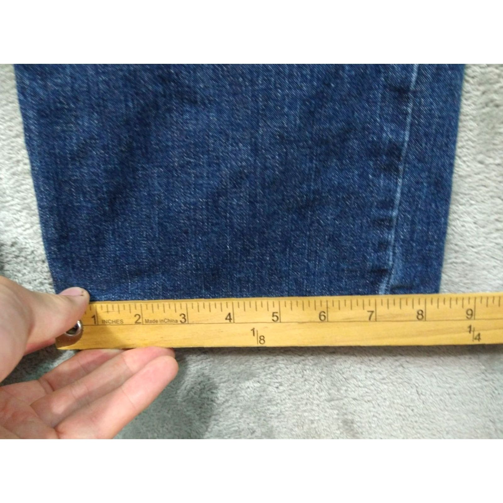 Lucky Brand Lucky Brand Jeans Women’s 28 Regular Dark Wash Denim Dungarees Classic Fit Blue Straight Pants Size 28" / US 6 / IT 42 - 6 Thumbnail