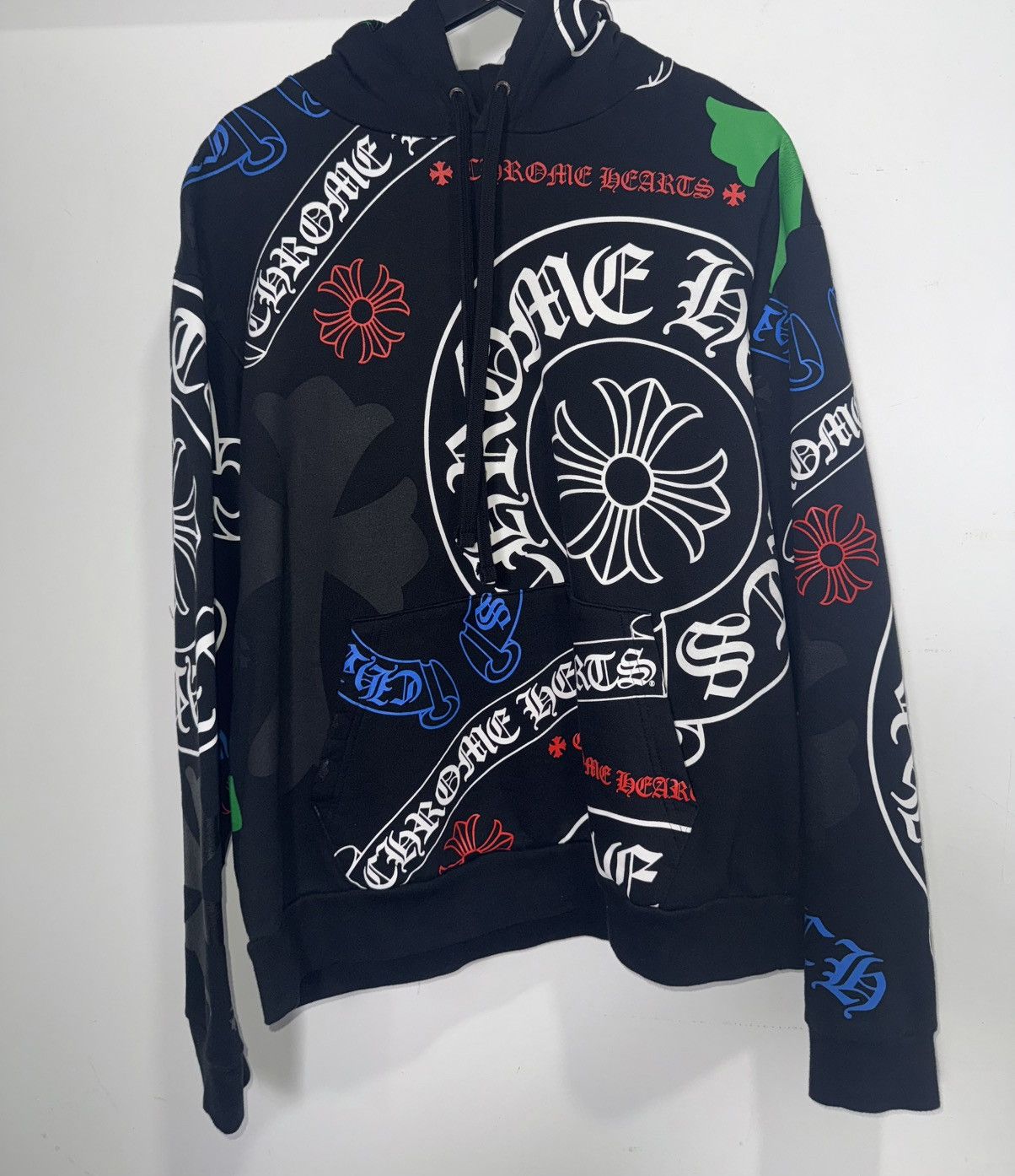 Chrome Hearts black Chrome Hearts Stencil Hoodie Size US M / EU 48-50 / 2 - 3 Thumbnail