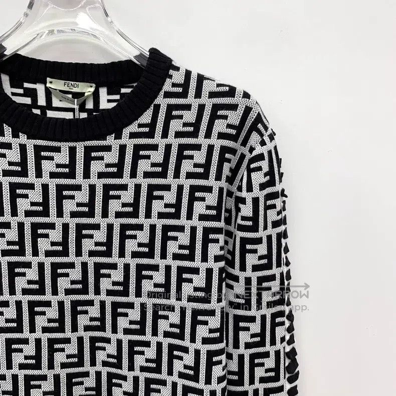 Fendi Fendi Contrast Color Double F Classic Monogram Printed Lon Size XS / US 0-2 / IT 36-38 - 3 Thumbnail