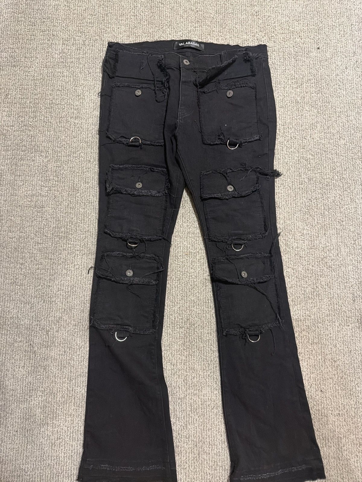 Valabasas Black denim pants Size US 36 / EU 52 - 9 Thumbnail