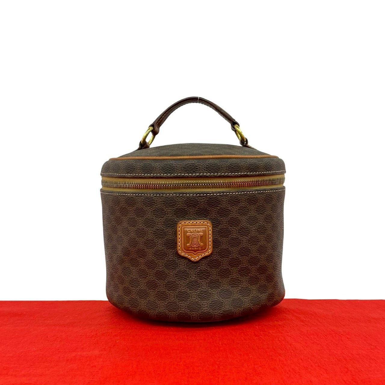 Celine Celine Celine Macadam Leather Handbag Plastic / Synthetic Vanity Bag DUTY FREE for USA Size ONE SIZE - 1 Thumbnail