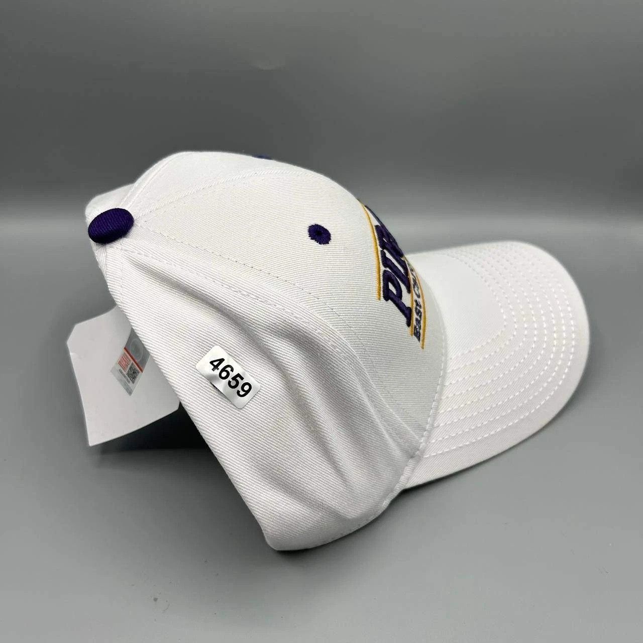 The Game Vintage East Carolina Pirates Hat NCAA Snap Back Cap Cotton Size ONE SIZE - 8 Thumbnail