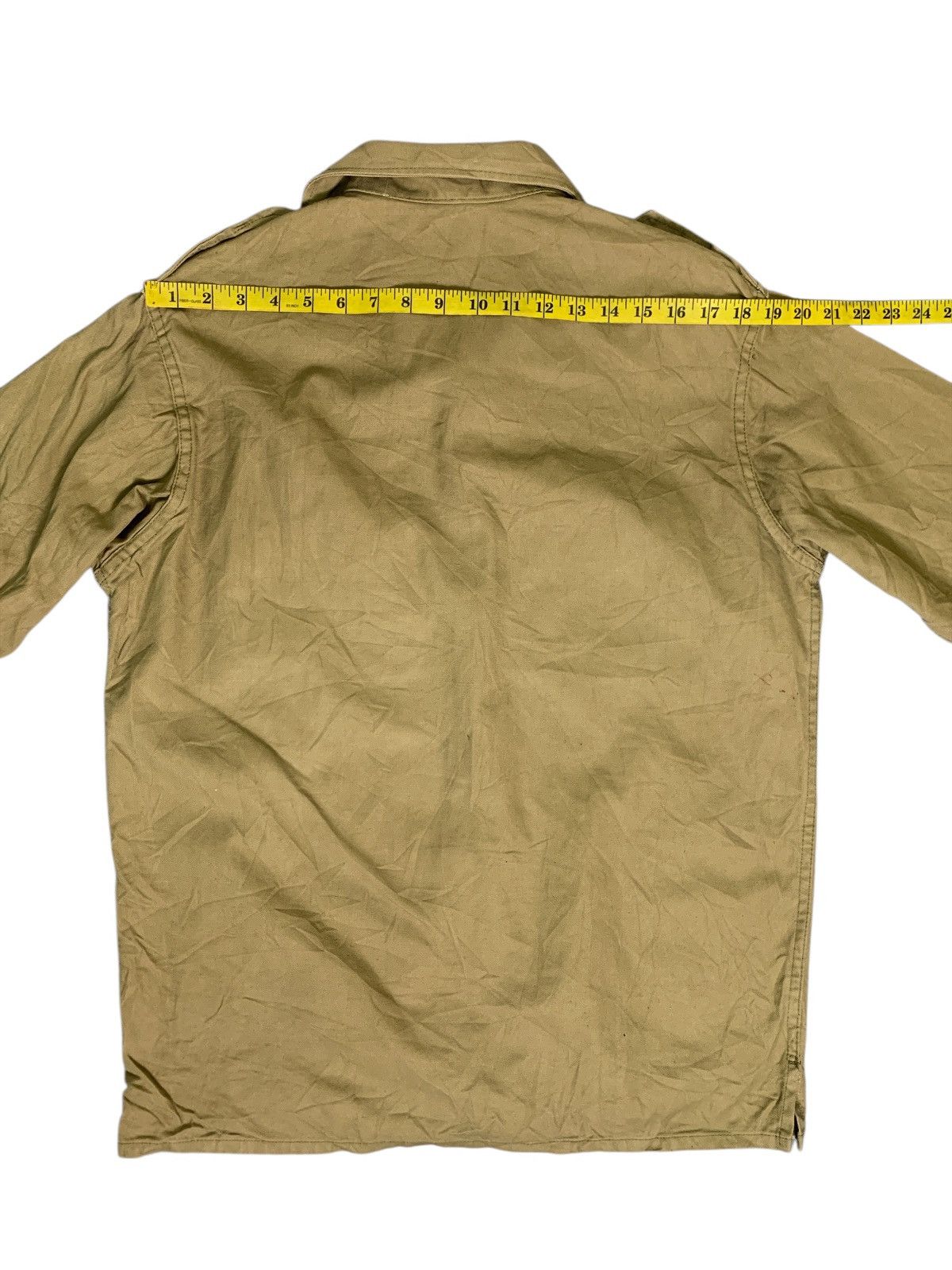 Vintage Rare Design Vintage Military Safari Jacket Hidden Button Up Size US M / EU 48-50 / 2 - 10 Thumbnail