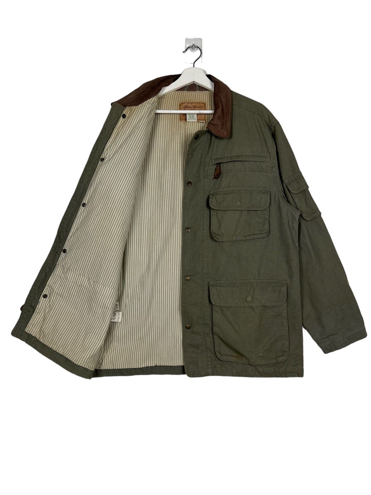 Eddie Bauer × Vintage 🔥 VINTAGE EDDIE BAUER OUTDOOR SAFARI HUNTING TACTICAL JACKET Size US M / EU 48-50 / 2 - 9 Thumbnail