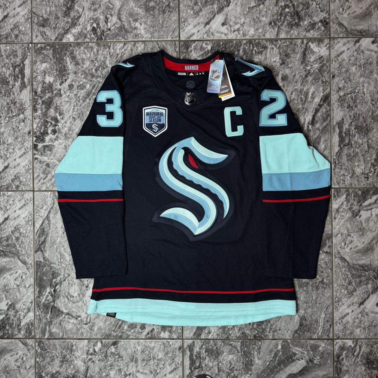NHL Kraken Seattle Adidas Blank Home Jersey