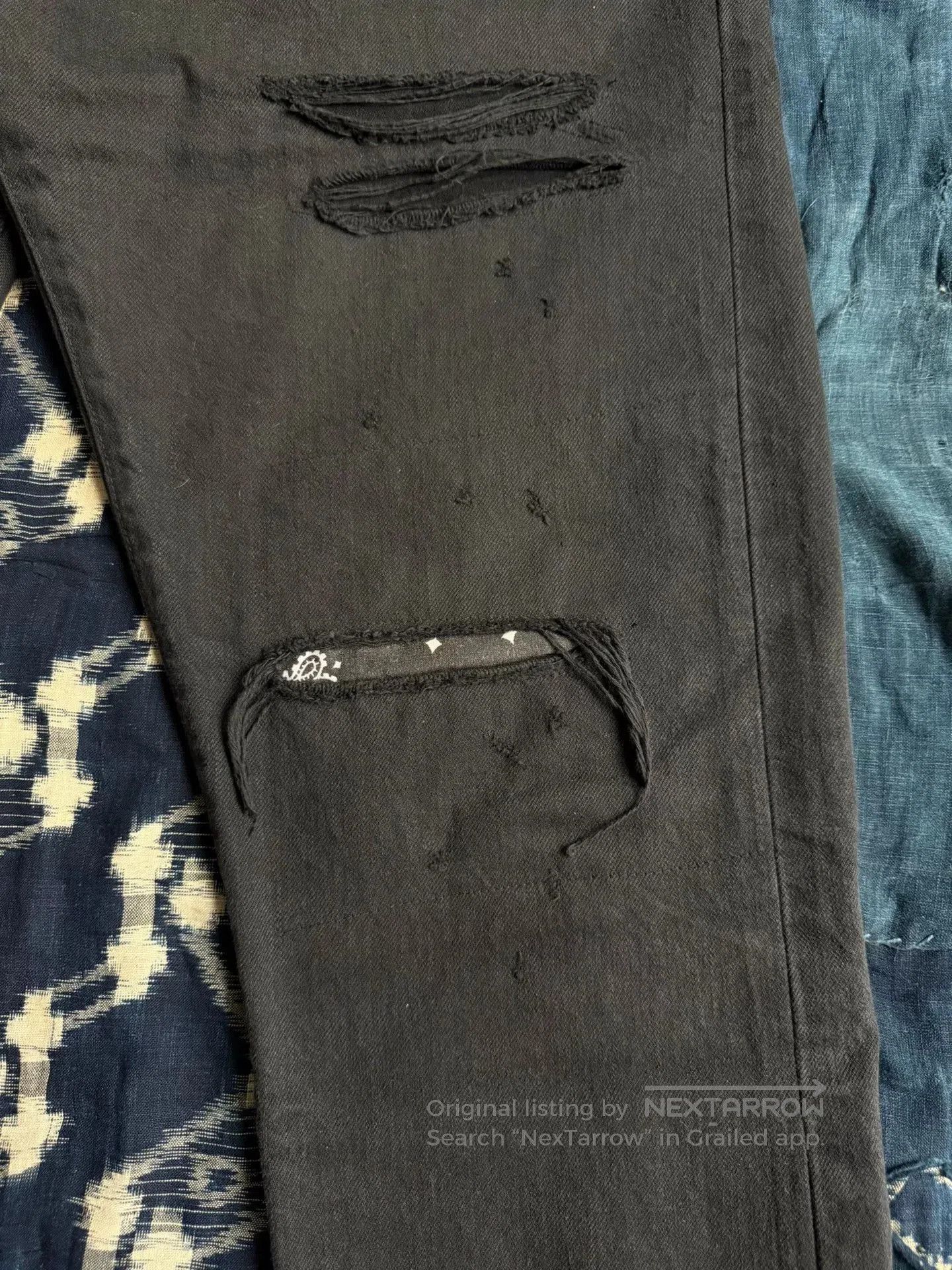 Visvim visvim journeyman pants black denim style. Size US 44 / EU 60 - 3 Thumbnail