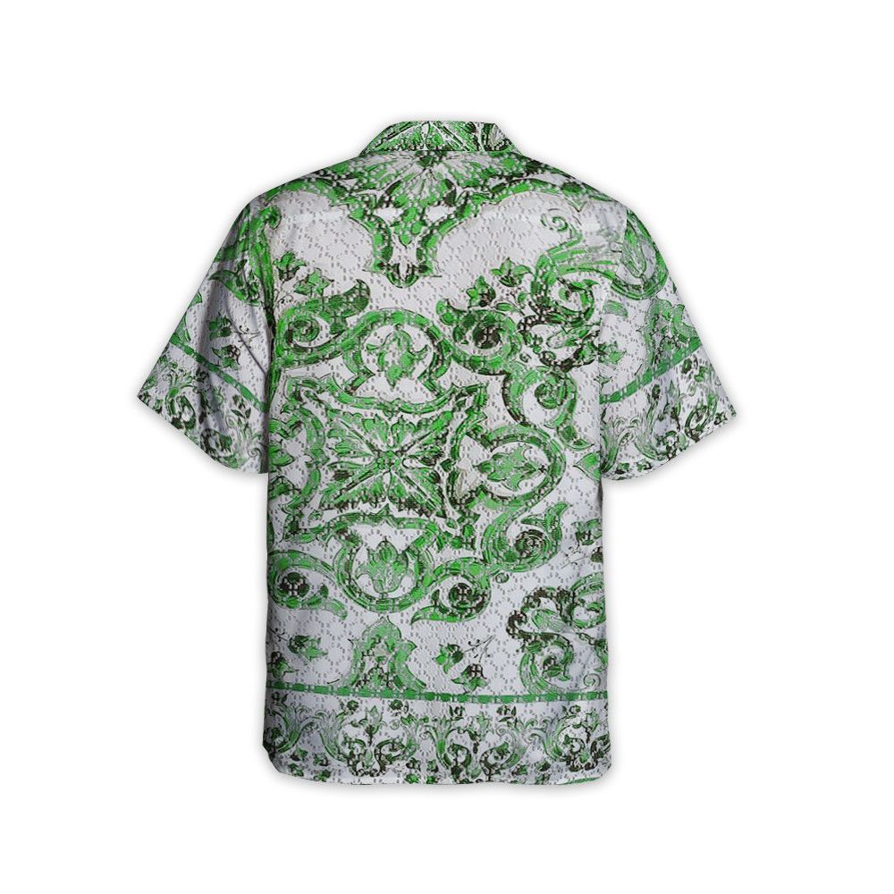 Designer Majolica-Print Hawaiian Shirt Size US M / EU 48-50 / 2 - 2 Thumbnail