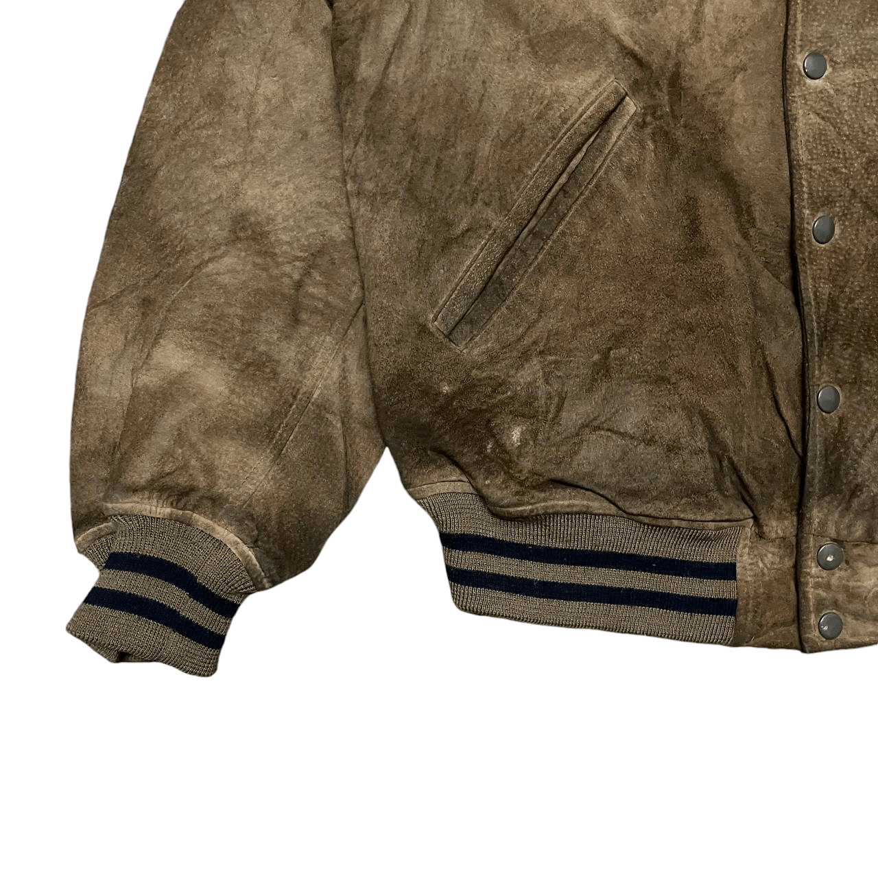 PERSON'S Vintage PM by Person's Leather Bomber/Varsity Jacket Size US M / EU 48-50 / 2 - 7 Thumbnail