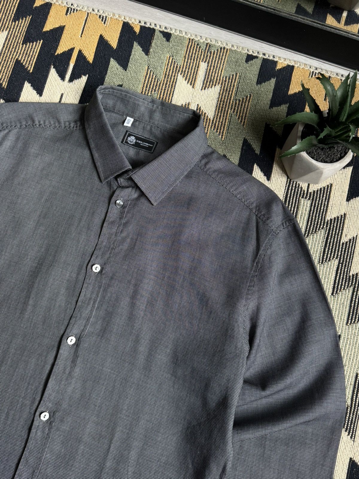 Dolce & Gabbana Vintage Dolce & Gabbana Button Up Shirt Size US M / EU 48-50 / 2 - 5 Thumbnail