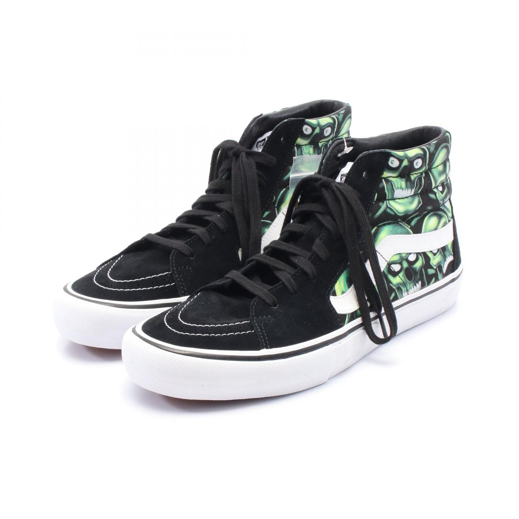 Supreme Supreme Supreme × VANS SKULL PILE Sk8-Hi Pro Canvas Suede