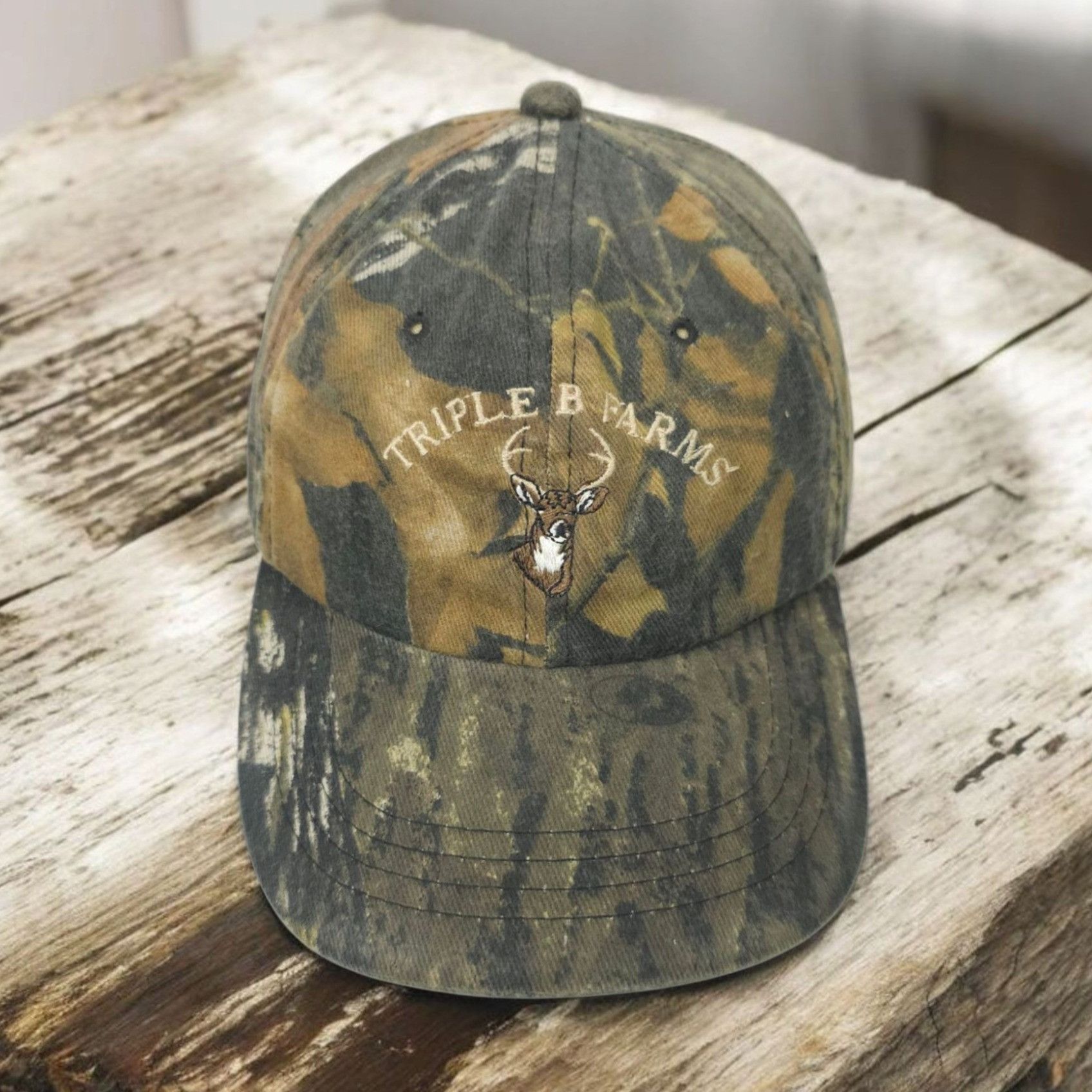 Other Triple B Farms Mossy Oak Break Up Camo Strapback Cap Hunting Size ONE SIZE - 1 Thumbnail