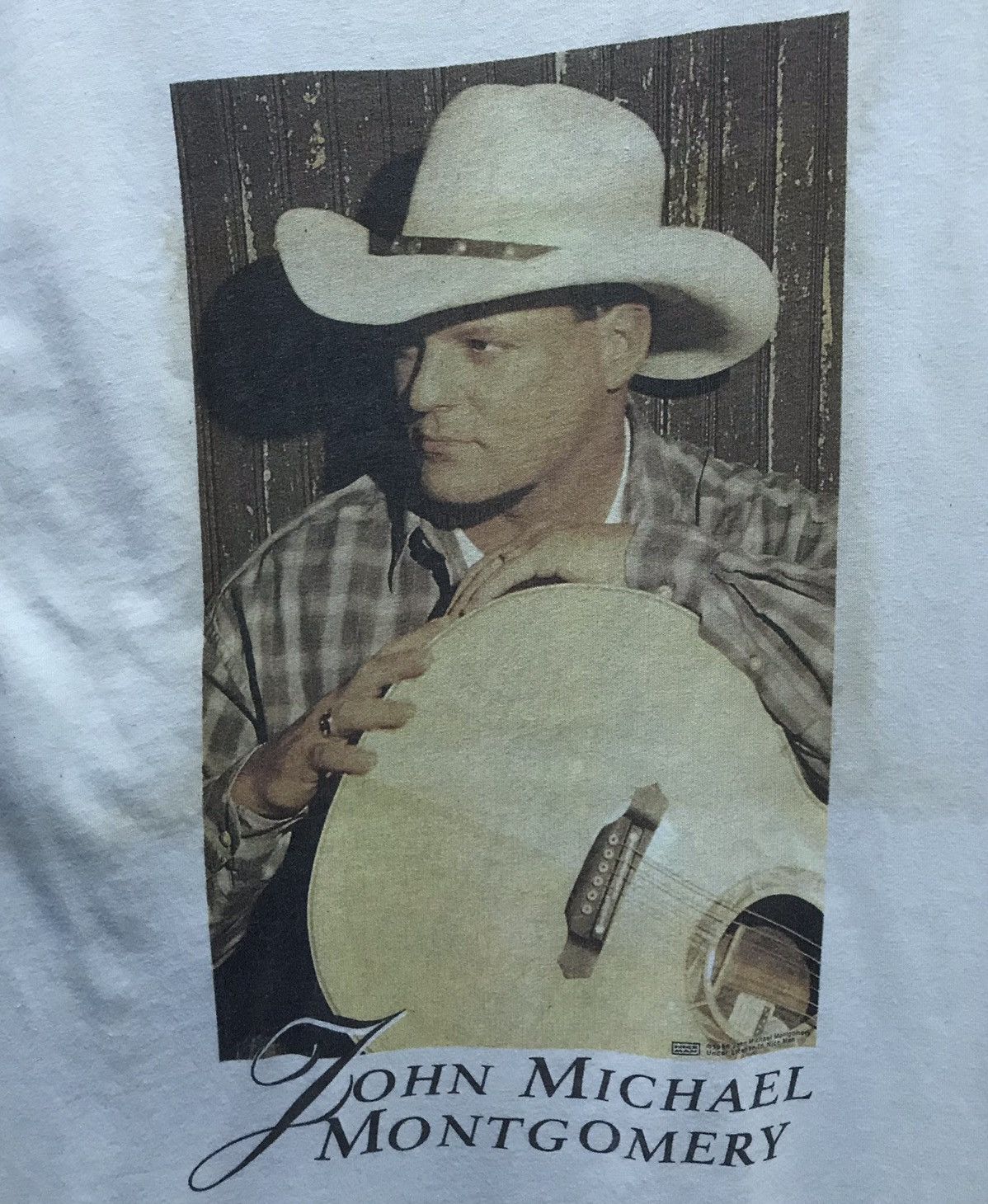 Band Tees × Tultex × Vintage Vintage Tultex John Michael Montgomery Tour 96-97 Shirt Size US L / EU 52-54 / 3 - 3 Thumbnail