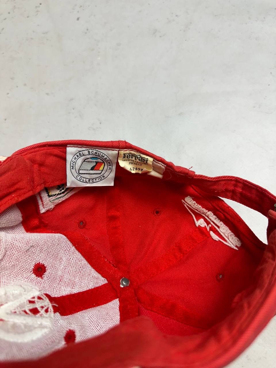 Ferrari Vintage Ferarri Schumacher Racing Y2K Cap Size ONE SIZE - 5 Thumbnail