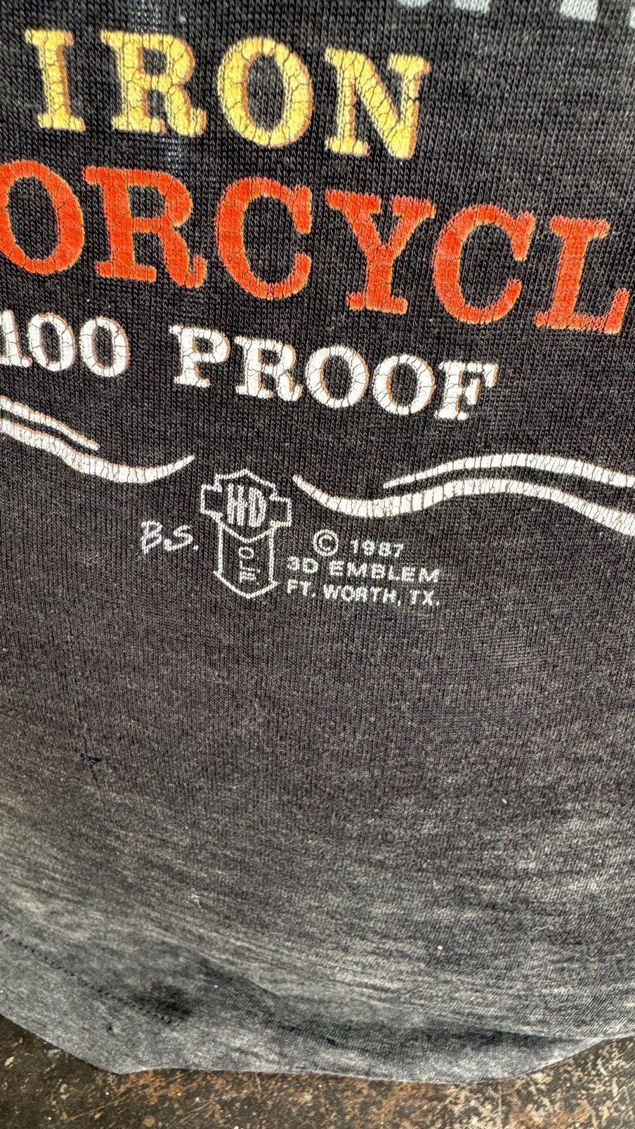 Harley Davidson × Vintage Harley Davidson 3D Emblem 1990 Vintage Sleeveless Paper Thin Size US M / EU 48-50 / 2 - 2 Thumbnail