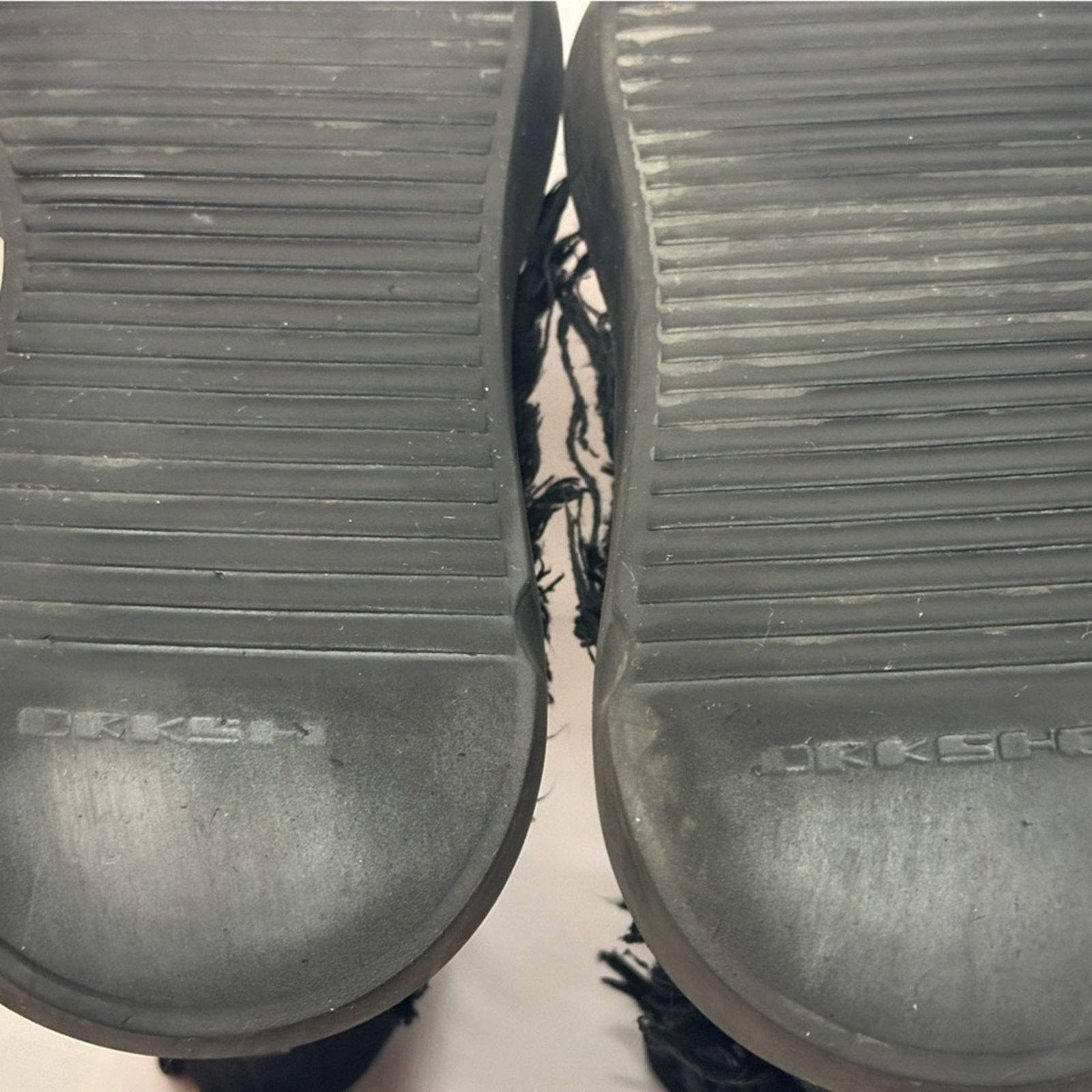 Rick Owens × Rick Owens Drkshdw Gethsemane High-Top Sneakers EU 45 Distressed Abstract Denim Size US 12 / EU 45 - 10 Thumbnail