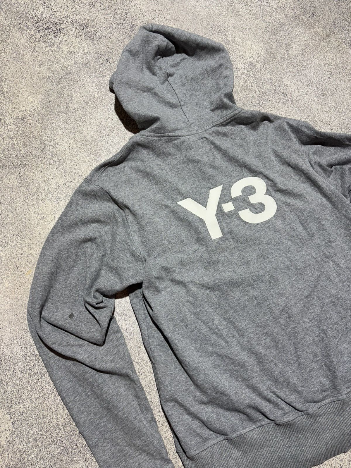 Adidas Y-3 Adidas Zip Hoodie Y3 Classic Logo Print Yohji Yamamoto Size US S / EU 44-46 / 1 - 13 Thumbnail