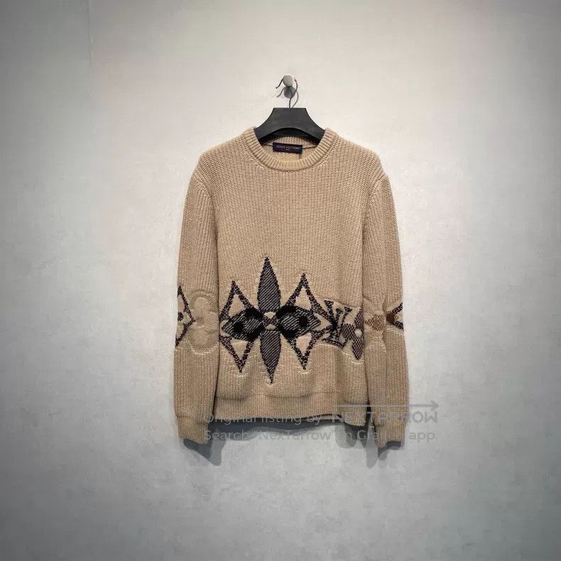 Louis Vuitton Louis Vuitton SS26 ski collection logo jacquard knit sweat Size US M / EU 48-50 / 2 - 2 Thumbnail