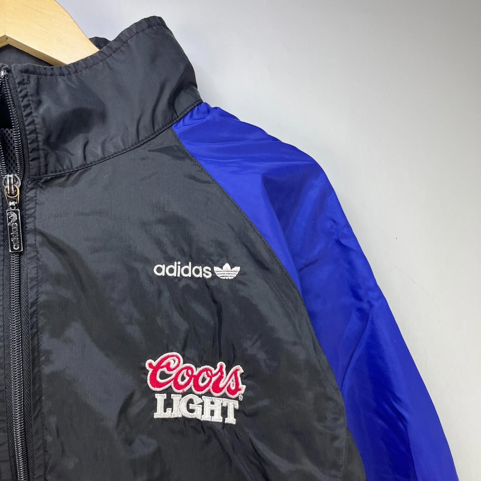 Nike Vintage 90s Adidas Coors Windbreaker Jacket XL Size US XL / EU 56 / 4 - 3 Thumbnail