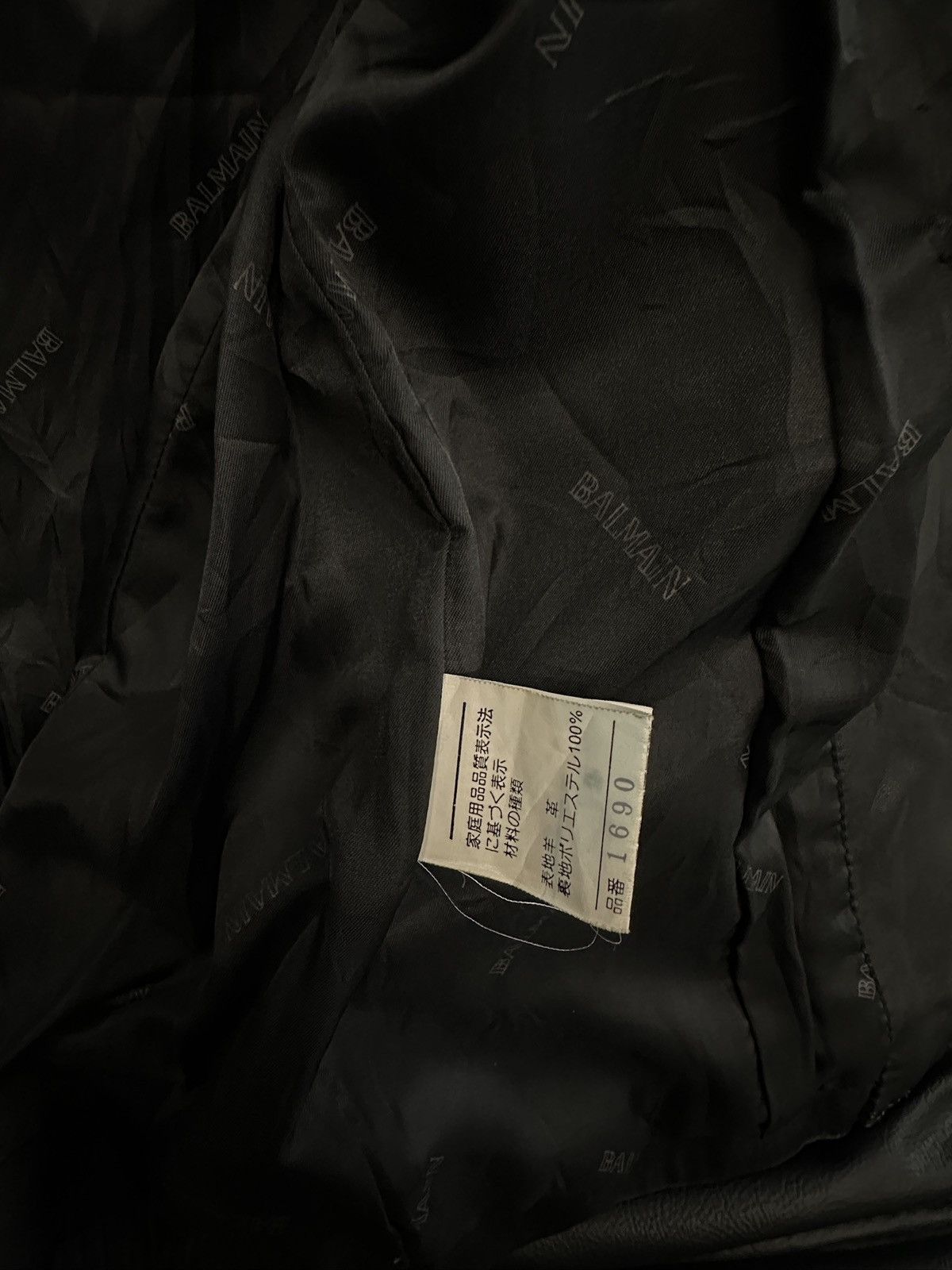 Balmain Balmain Paris Vintage Lambskin Leather Blazer Size S / US 4 / IT 40 - 6 Thumbnail