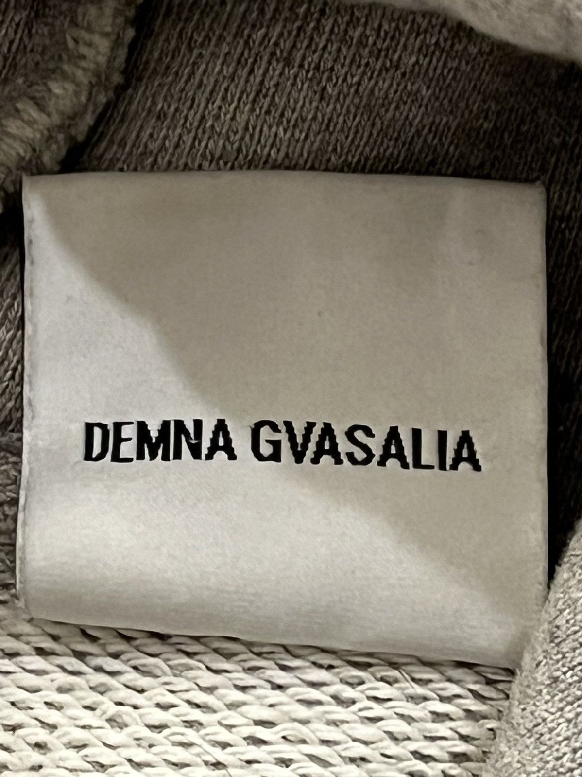 Vetements AW18 Antwerpen Grey Reconstructed Pullover Hoodie Size US M / EU 48-50 / 2 - 8 Thumbnail