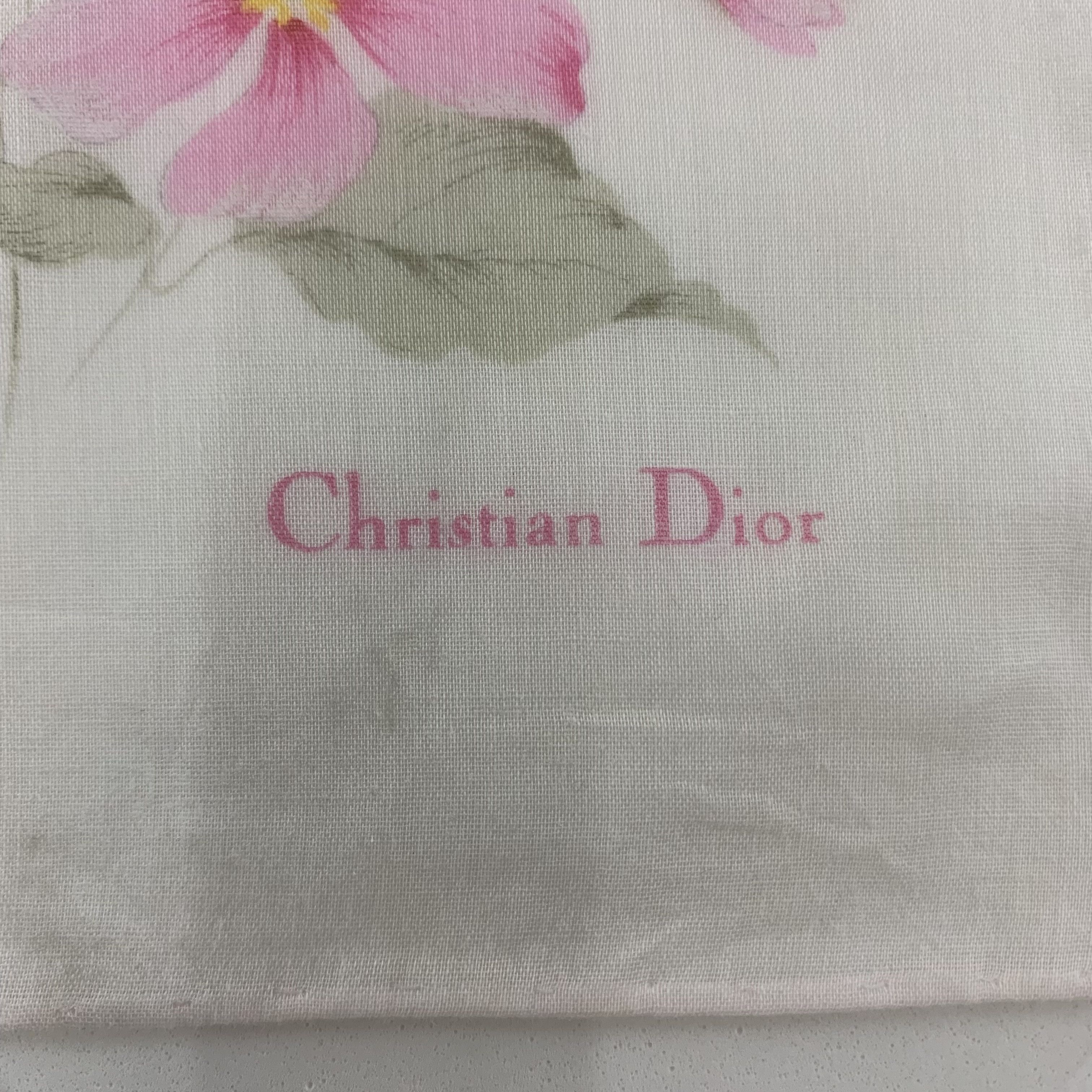 Christian Dior Monsieur Christian Dior Handkerchief Bandana Neckerchief TB3468 Size ONE SIZE - 4 Thumbnail