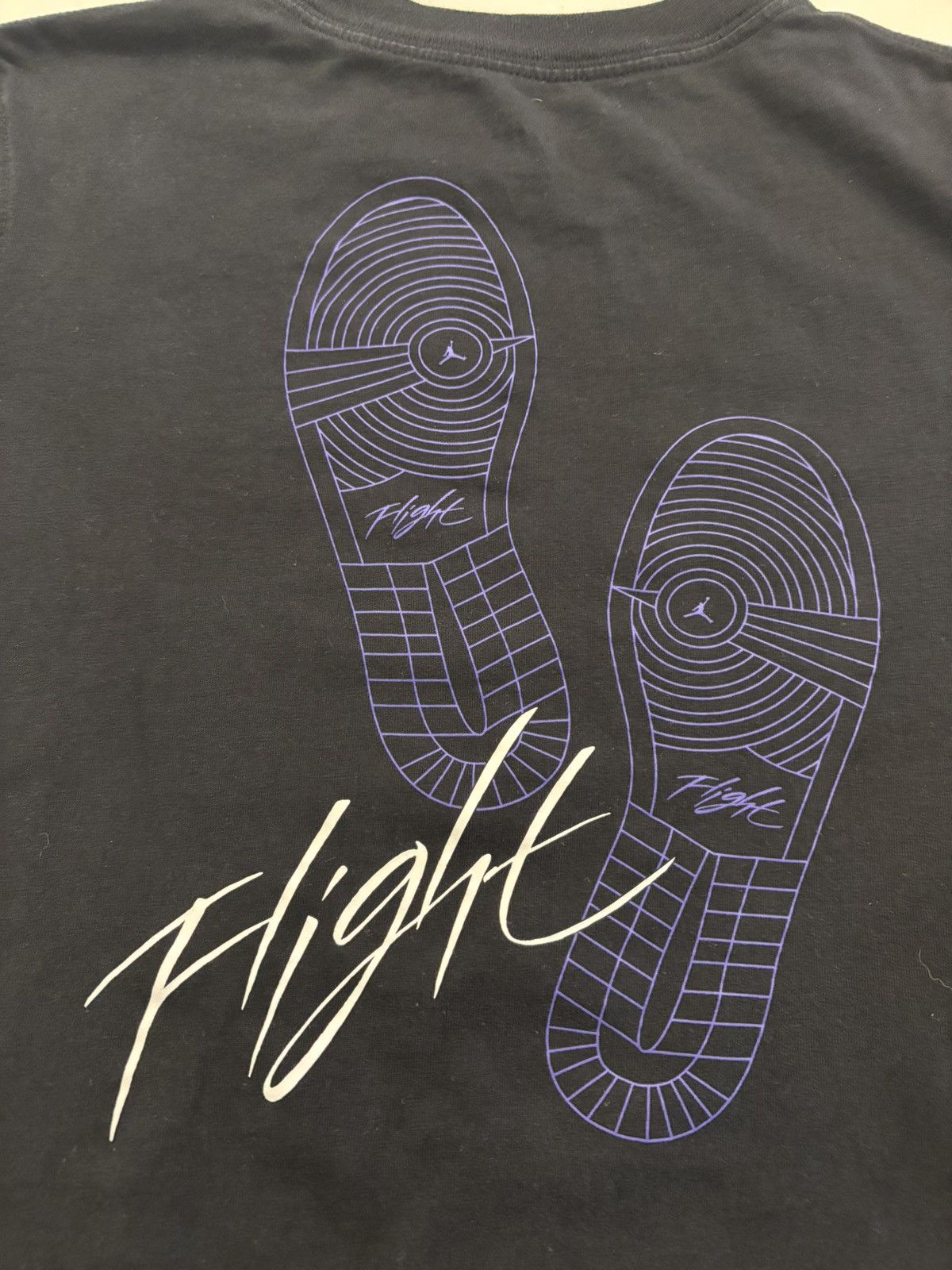 Other Women’s Air Jordan Flight Sole Graphic Tee Black • Sz: M Size M / US 6-8 / IT 42-44 - 2 Thumbnail