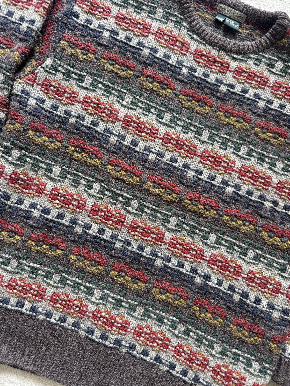Royal Robbins Vintage 90s Royal Robbins Grandpa Sweater Size Medium Size US M / EU 48-50 / 2 - 2 Thumbnail