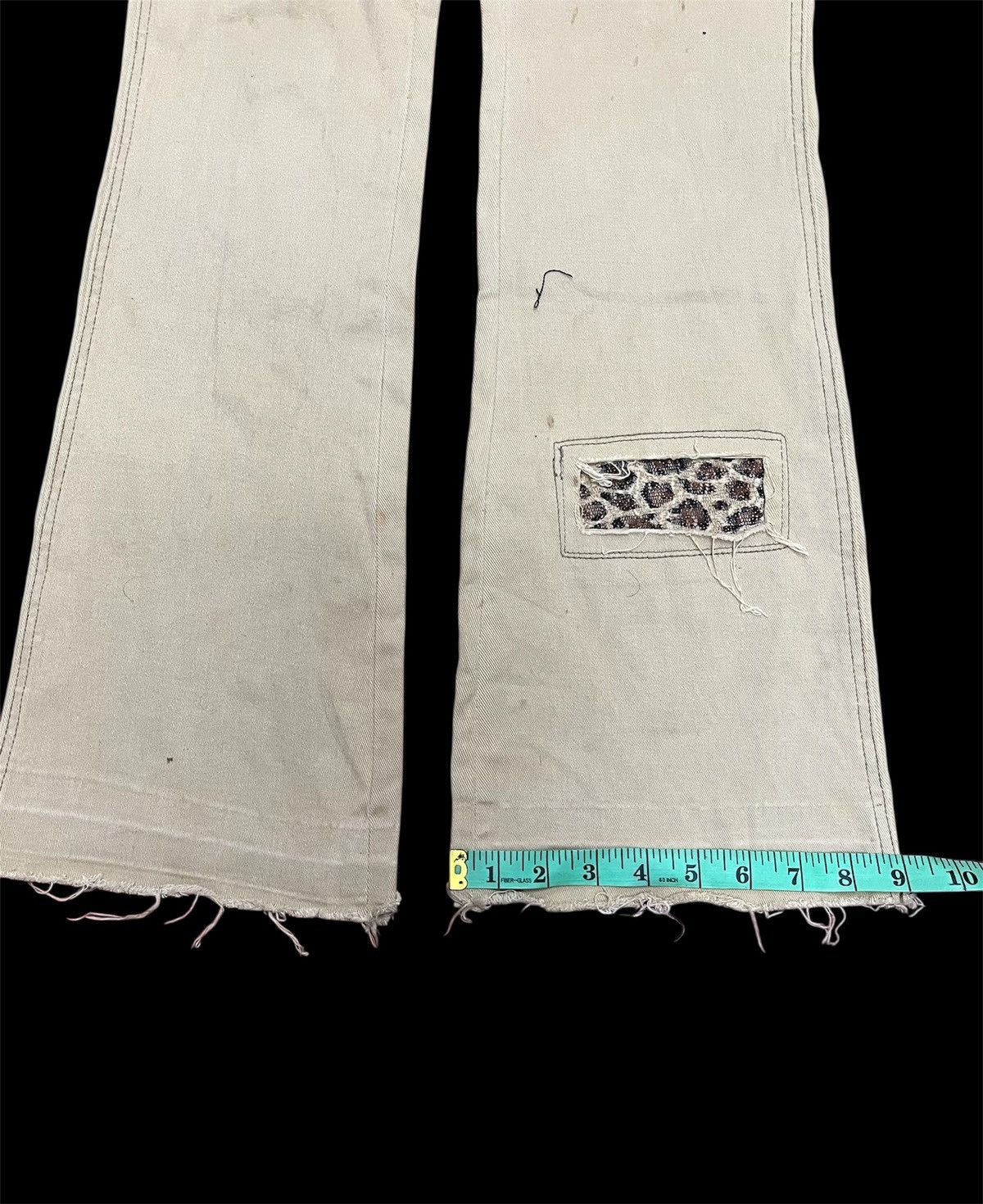 GOA Vintage Flared Patches Pants x Native American Art Size US 30 / EU 46 - 11 Thumbnail