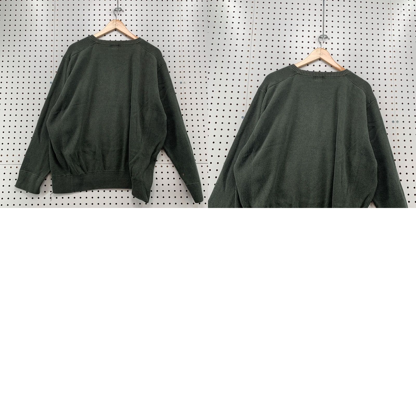 Levi's VINTAGE Levi's Crewneck Sweater Olive Green Adult Mens XL Long Sleeve Pullover Size US XL / EU 56 / 4 - 9 Thumbnail