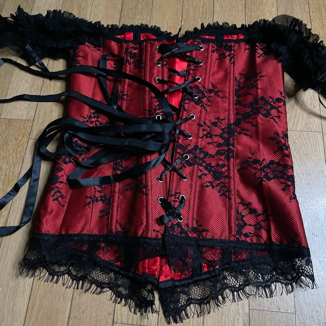 Other Vamp Goth Corset type Killstar Grunge type demonia Gothic Size S / US 4 / IT 40 - 2 Thumbnail