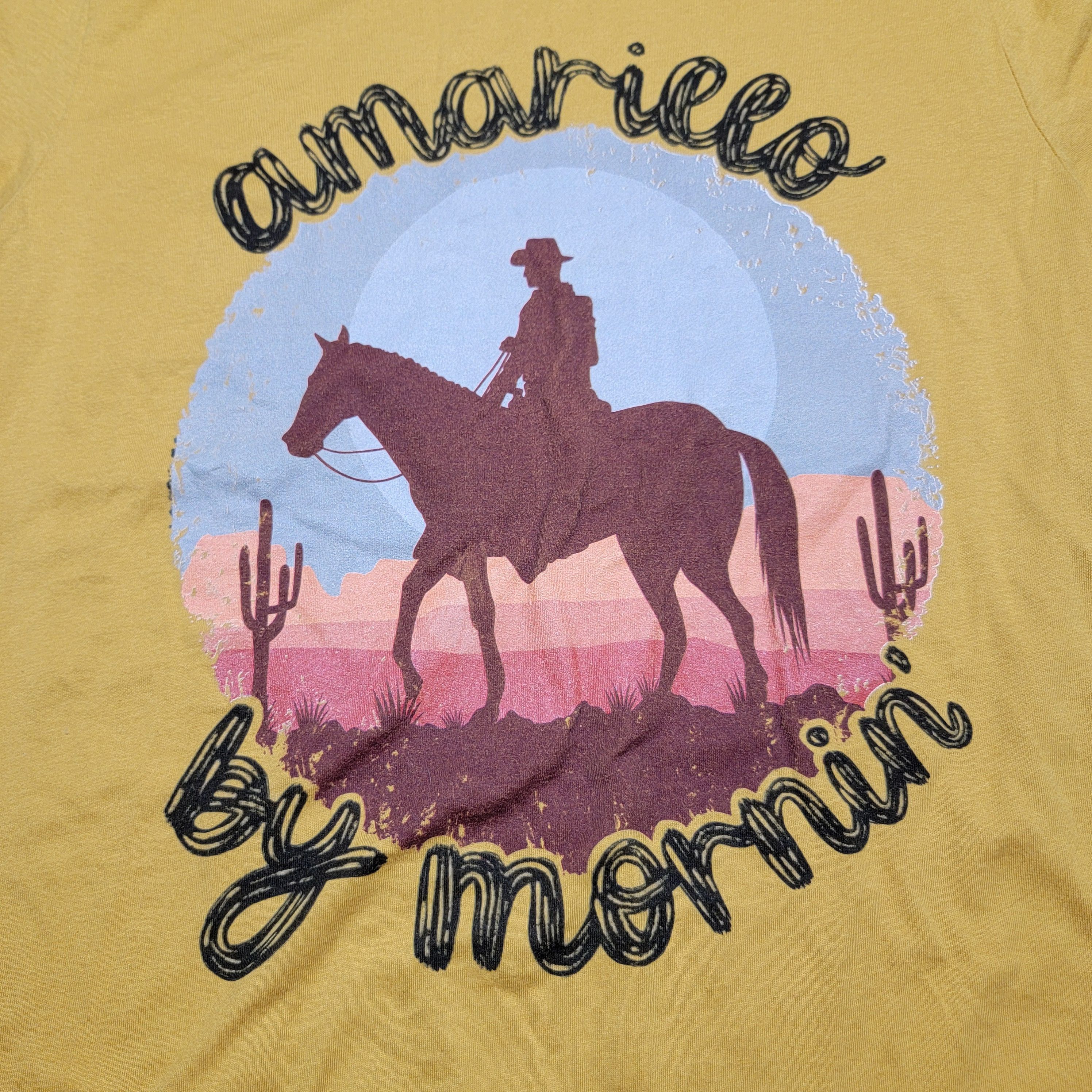 Other "Amarillo By Mornin'" Graphic SS Tee - Size Medium Size M / US 6-8 / IT 42-44 - 2 Thumbnail