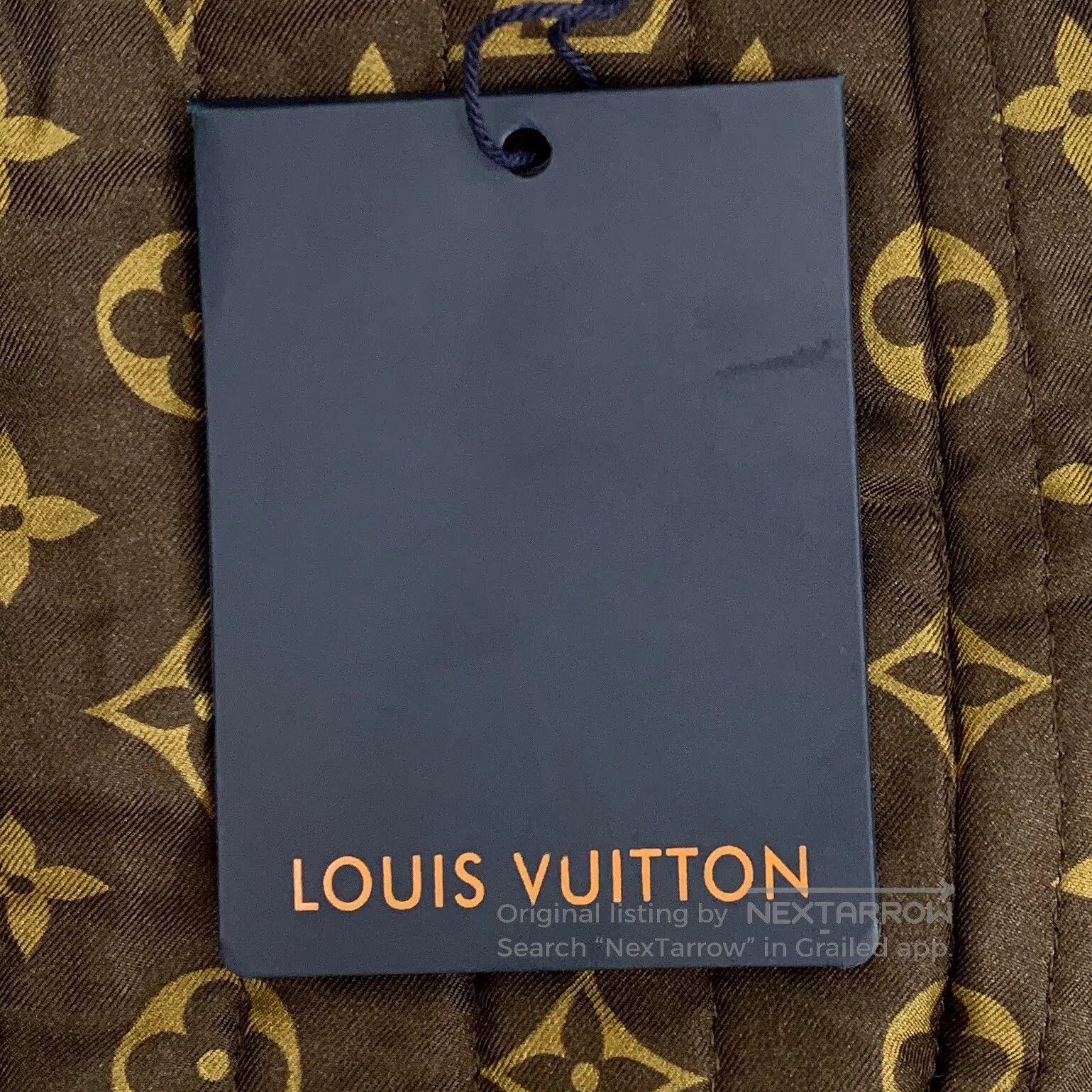 Louis Vuitton Louis Vuitton Gray Lining Logo Monogram Fleece Stand Colla Size XXS / US 00 / IT 34 - 8 Thumbnail