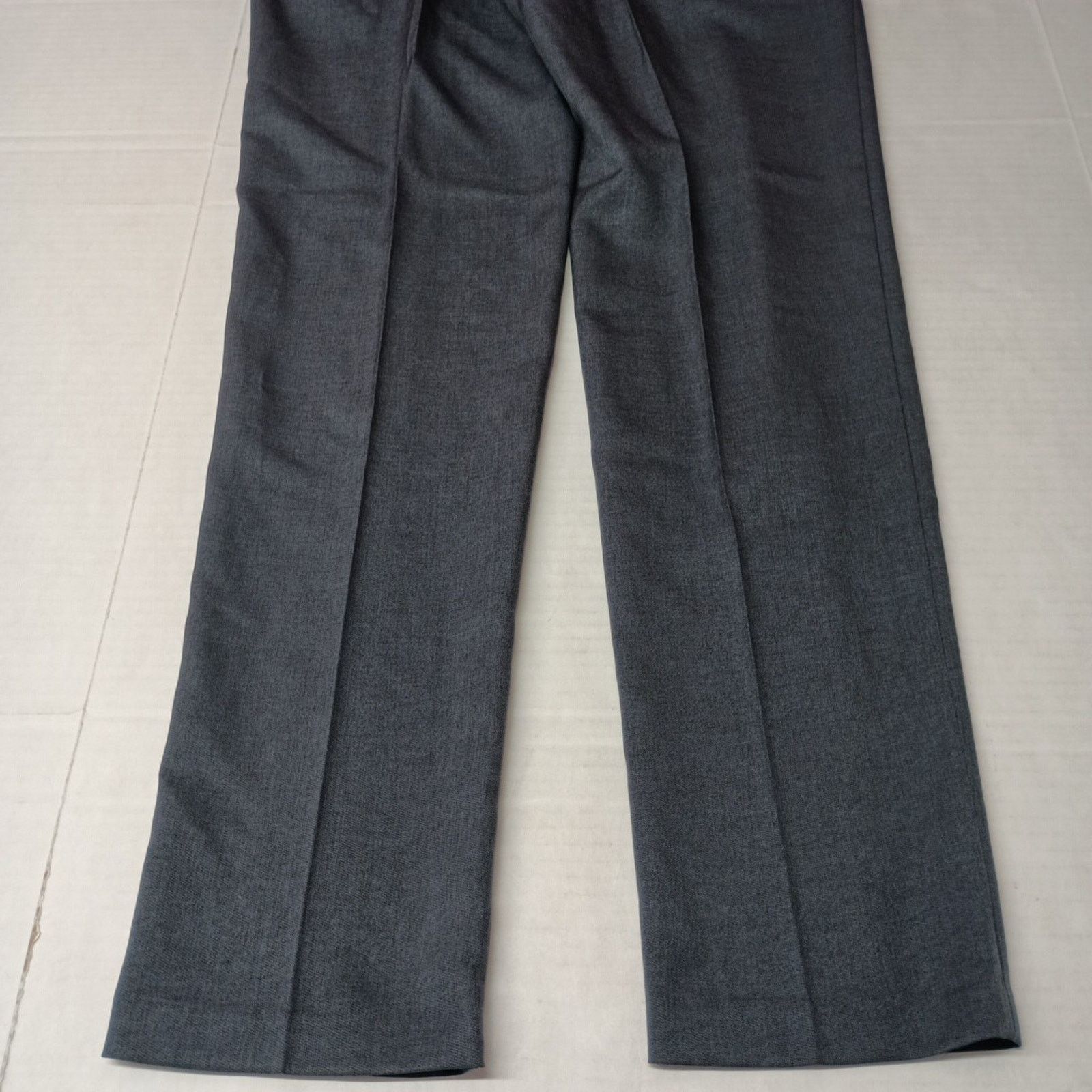 Haggar Haggar Repreve Slim Fit Dress Pants Men's 32x32 Ink Gray Size US 32 / EU 48 - 6 Thumbnail