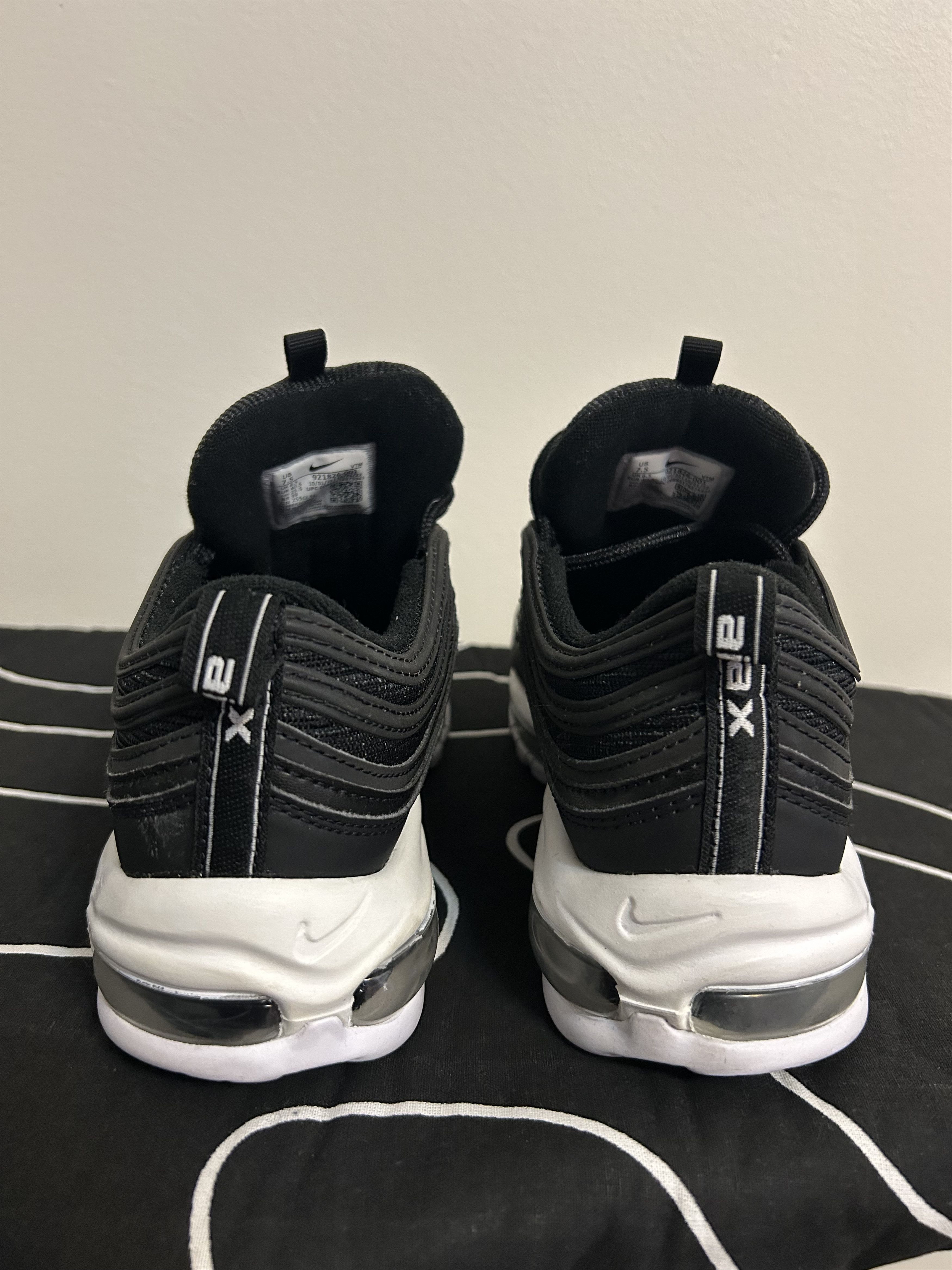 Nike Nike Air Max 97 Black and White Size US 7.5 / EU 40-41 - 3 Thumbnail