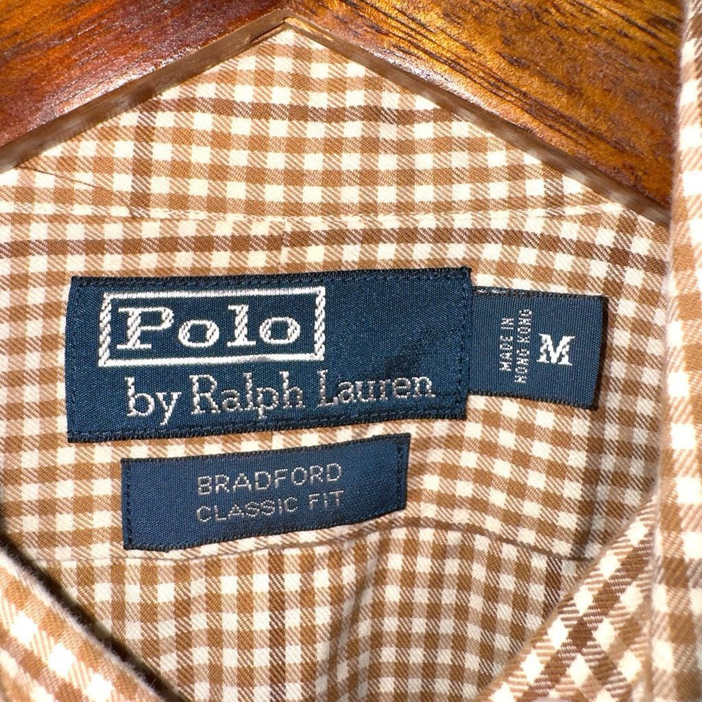 Polo Ralph Lauren 90s Polo Ralph Lauren Flannel Suede Patch Shooting Bradford Shirt M Size US M / EU 48-50 / 2 - 2 Thumbnail