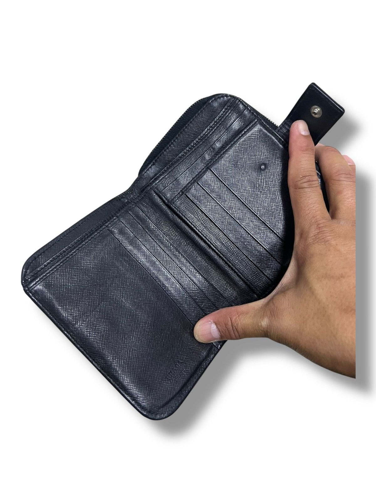 Prada PRADA SMALL WALLET MADE IN ITALY Size ONE SIZE - 7 Thumbnail