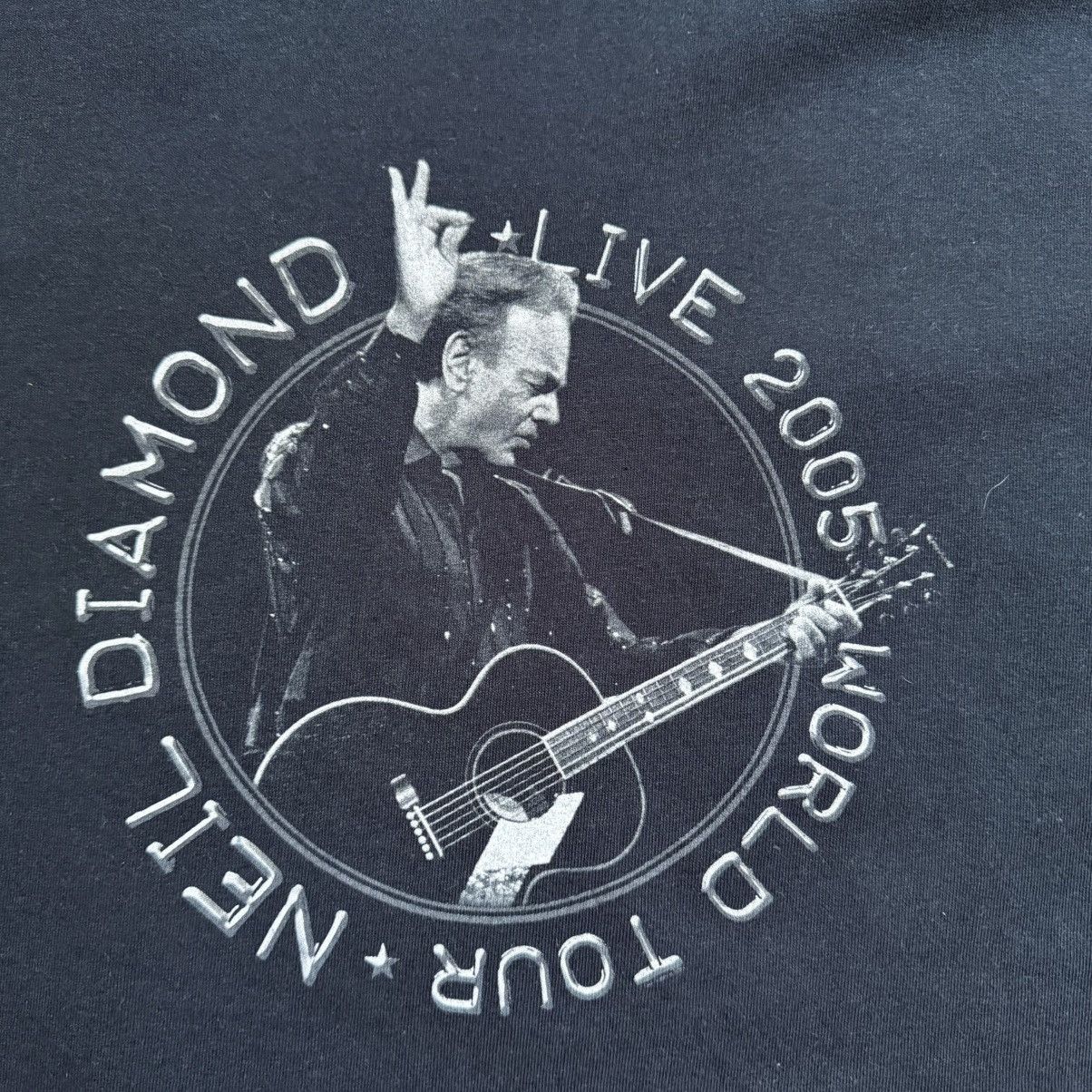 Band Tees Vintage Y2K Neil Diamond ‘05 Live World Tour Tee Size US XXL / EU 58 / 5 - 5 Thumbnail
