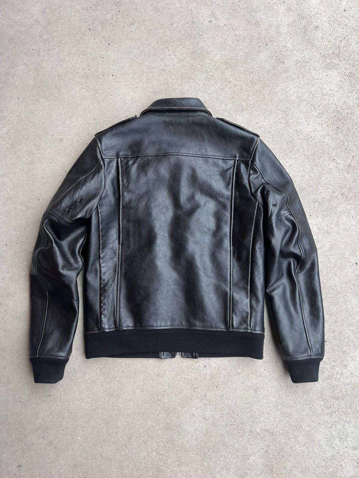 Hedi Slimane × Saint Laurent Paris Saint Laurent Paris Leather Jacket by Hedi Slimane Size US S / EU 44-46 / 1 - 6 Thumbnail
