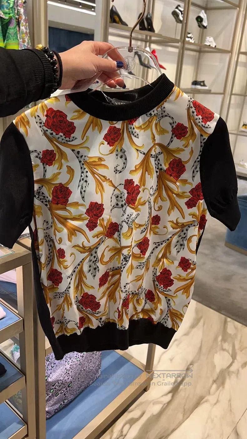 Versace Versace Knitted half-sleeves Size L / US 10 / IT 46 - 4 Thumbnail