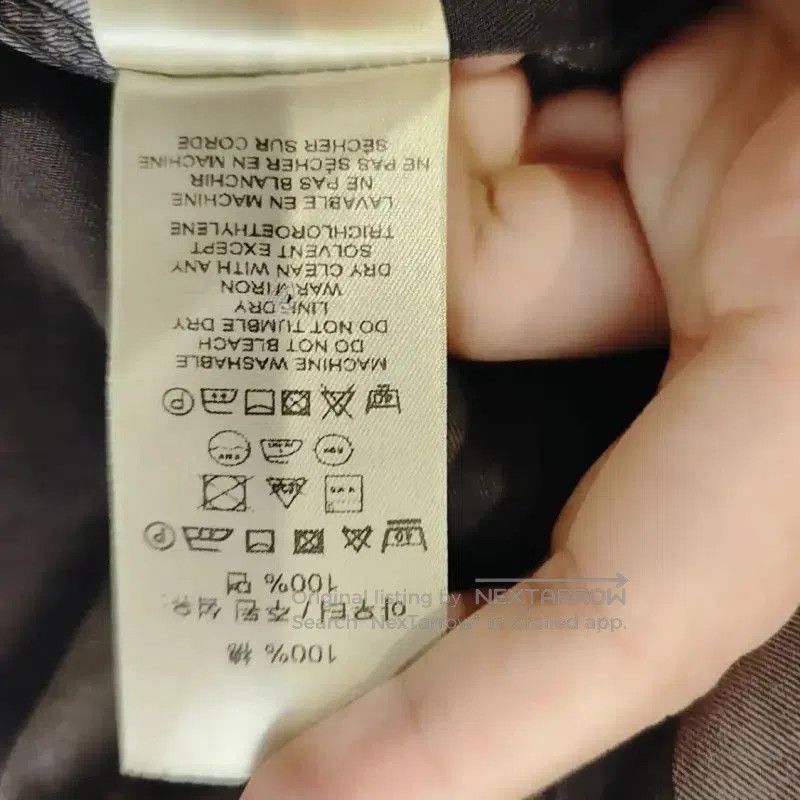 Burberry Burberry Women's M Gray Cotton Shirt. Size M / US 6-8 / IT 42-44 - 5 Thumbnail