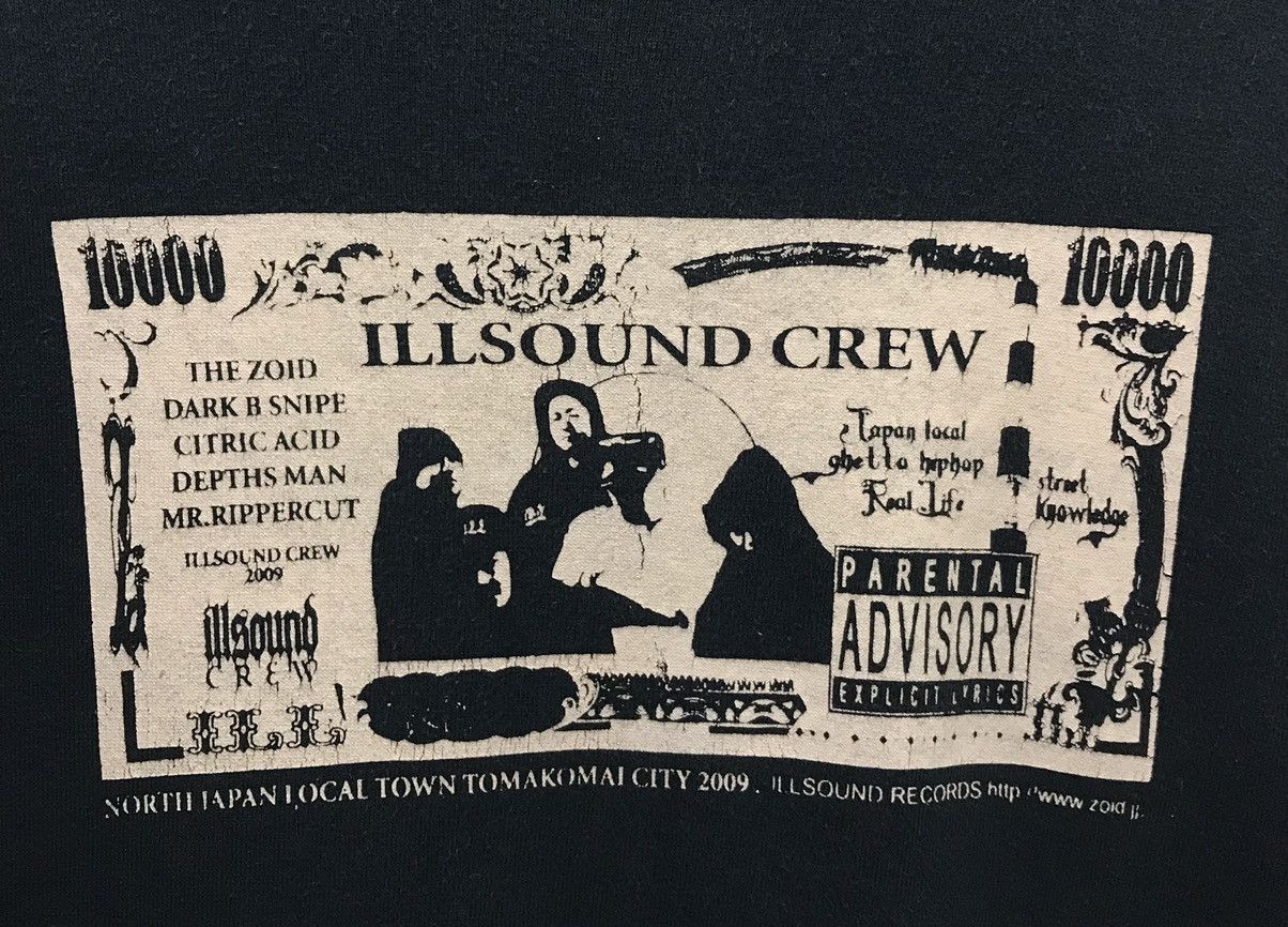 Band Tees × Japanese Brand × Vintage Vintage Illsound CREW Sweatshirt Size US XL / EU 56 / 4 - 3 Thumbnail
