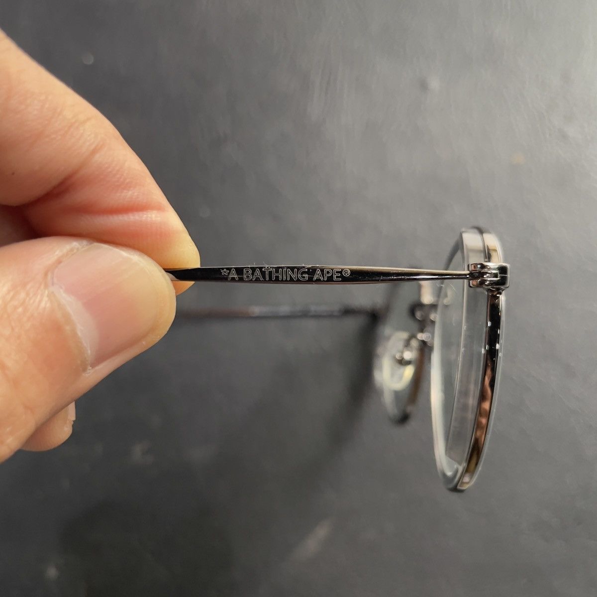 Bape Bape sunglasses silver frame Size ONE SIZE - 3 Thumbnail