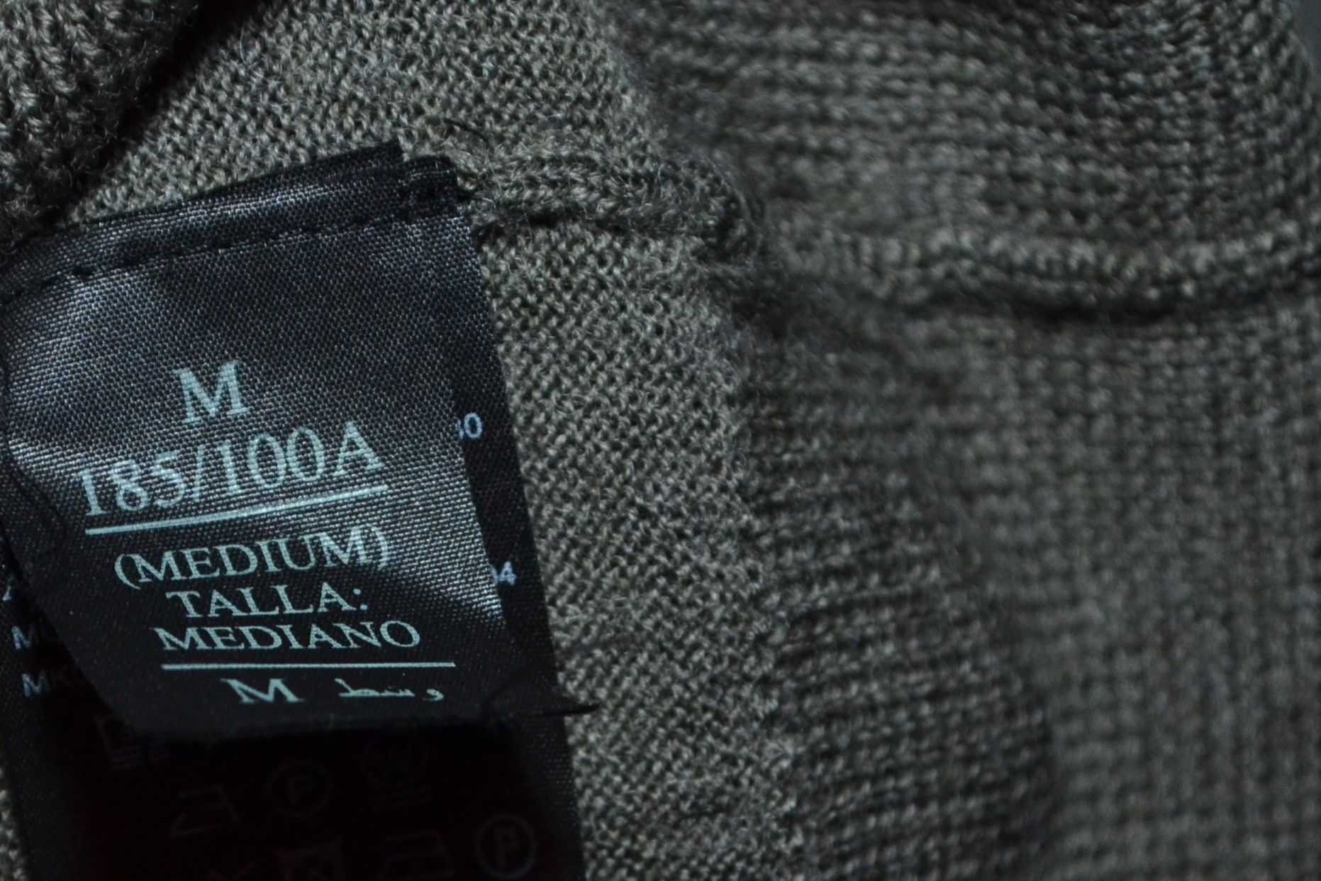 Allsaints AllSaints Mode Merino Crew Neck Ramskull Jumper M Greeb Size US M / EU 48-50 / 2 - 9 Thumbnail