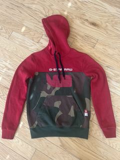 Red g star online hoodie