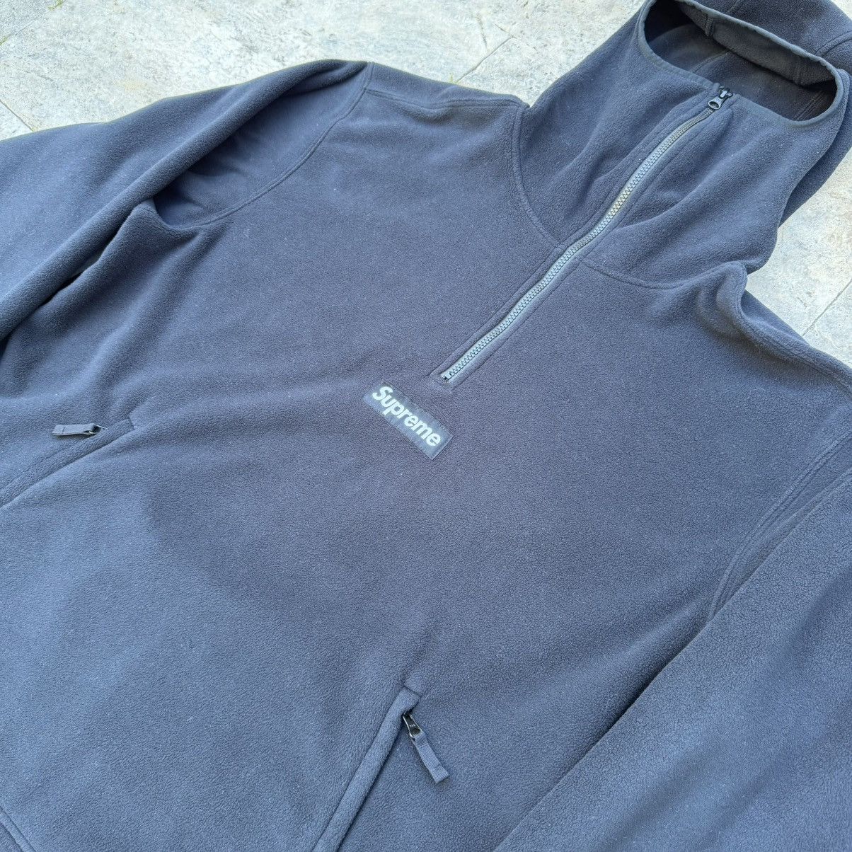Supreme Supreme Polartec Face Mask Half Zip Fleece Hoodie (FW25) Size US XL / EU 56 / 4 - 3 Thumbnail