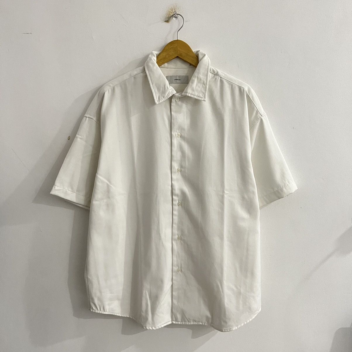 Issey Miyake Adrer - City Boy Oversize White Shirt Size US M / EU 48-50 / 2 - 1 Thumbnail