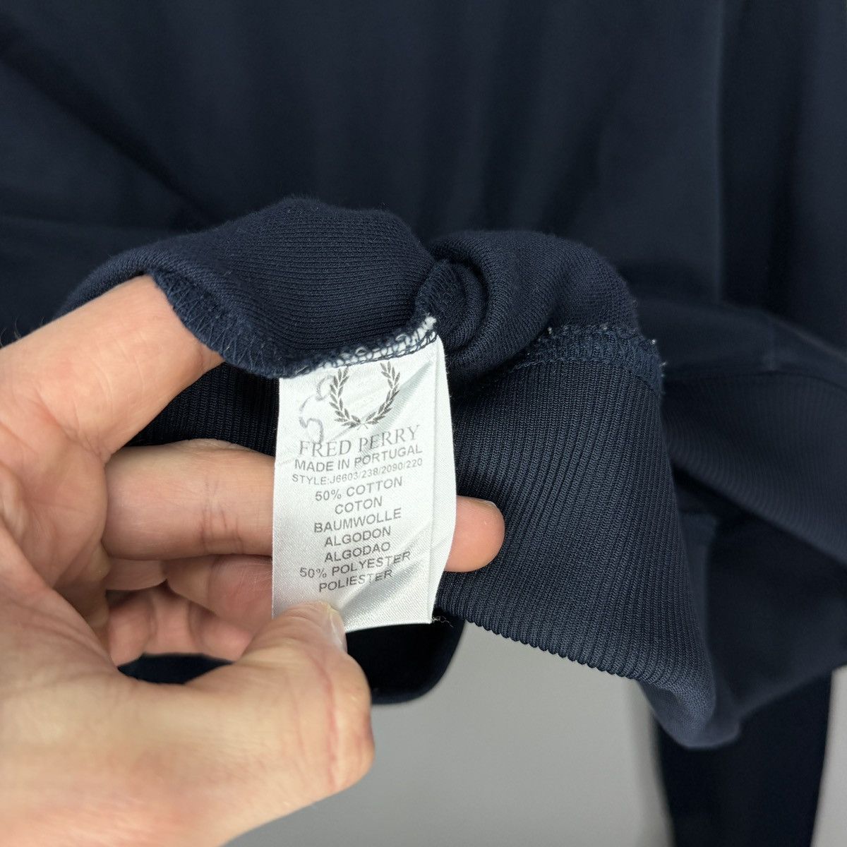 Fred Perry Vintage Fred Perry Jacket Blue Track Tennis Sportswear 80s Size US L / EU 52-54 / 3 - 9 Thumbnail