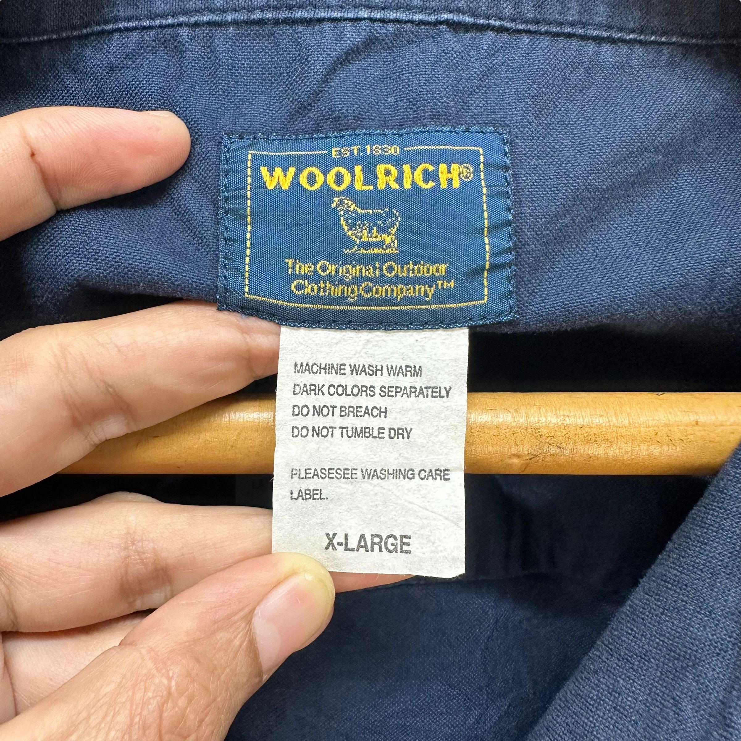 Japanese Brand WOOLRICH SHORT SLEEVE ZIPPER JACKET #7586-155 Size US XL / EU 56 / 4 - 7 Thumbnail