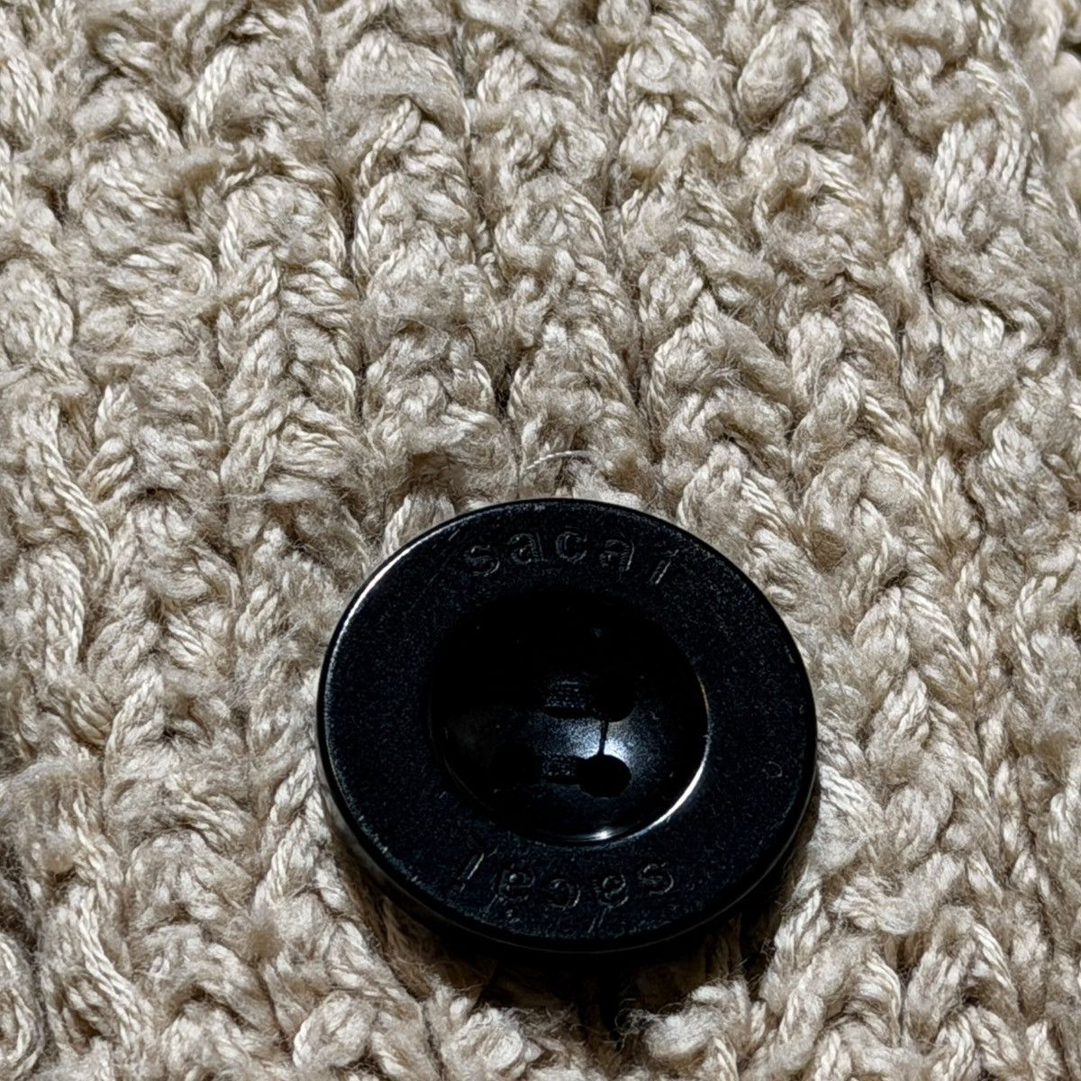 Sacai Woven distressed cardigan Size US L / EU 52-54 / 3 - 3 Thumbnail
